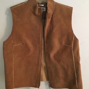 Leather vest